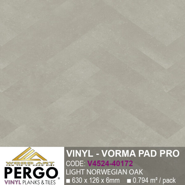 Sàn Nhựa Pergo Xương Cá Vorma Pad Pro 40172